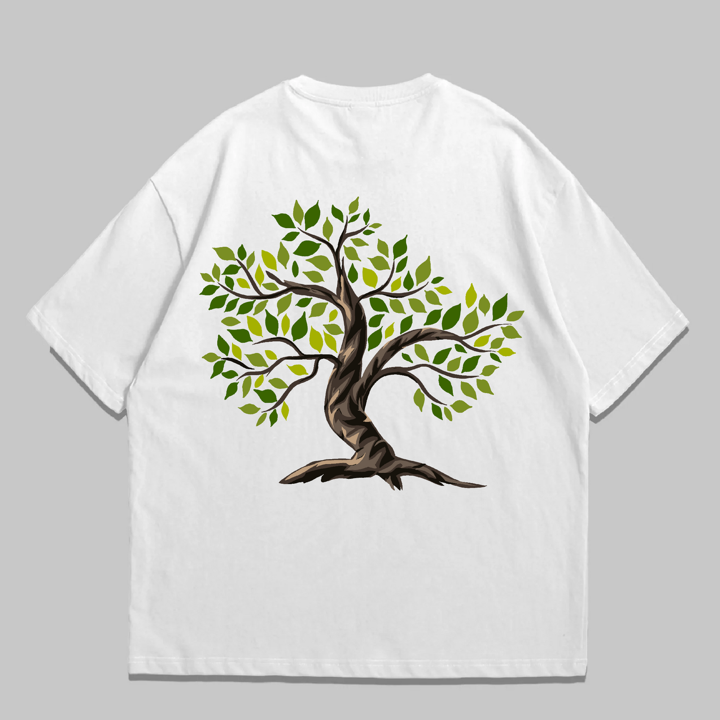 Olive Tree Oversized Shirt
